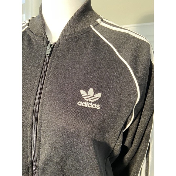 Preowned Adidas Performance Jacket * Size M Women's Track Jacket Gym Ready WC34 - Picture 4 of 5